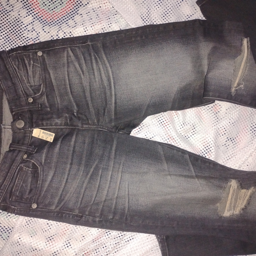 Women's MADEWELL BLACK Jeans - Picture 2 of 3